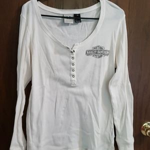 Long Sleeve Ladies Harley Davidson Shirt
